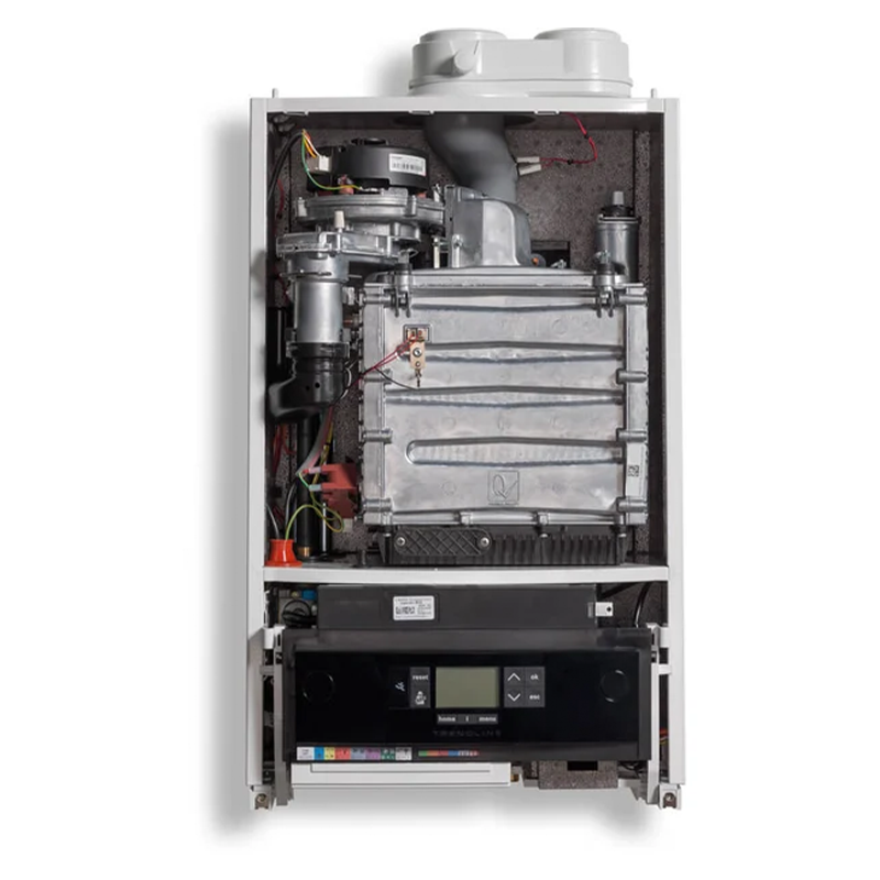 Nefit TrendLine II HRC 30 HR Combiketel 6,9 - 29,5 kW CW5 7736700500 | Los Toestel Kopen of Pakket Samenstellen | Binnenkant