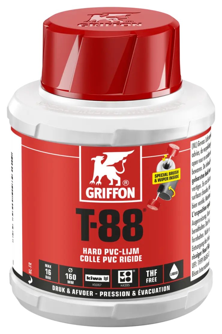 Griffon Hard PVC lijm KIWA-keur inhoud 250 ml 6110030