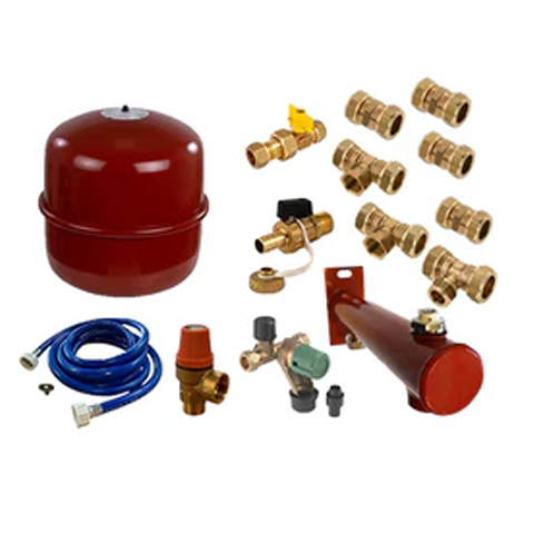 Aansluitpakket Groot 18L/0,5bar | CVketel.nl