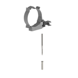 Burgerhout Twinline PP muurbeugel grijs 100mm 400452271