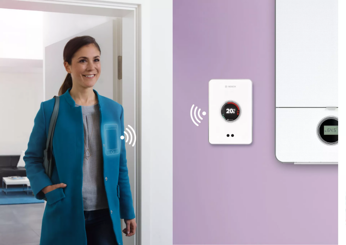 Nefit Bosch EasyControl thermostaat zwart 7736701392