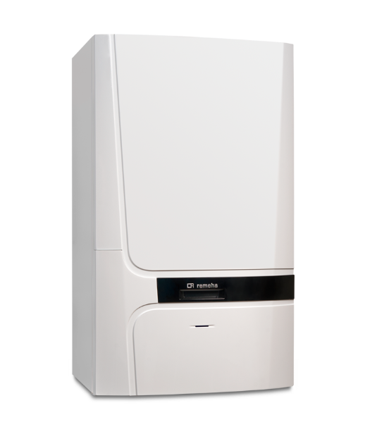 Remeha Calenta Ace Matic 40L CW6 voorzicht rechts | CVketel.nl