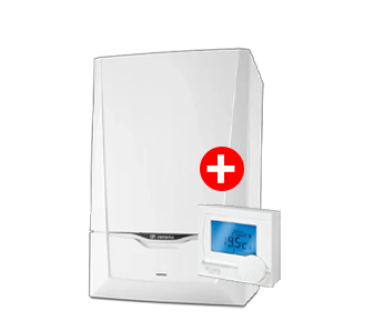 Remeha Calenta Ace 28C 60/100mm + Gratis Remeha qSense modulerende kamerthermostaat S101460